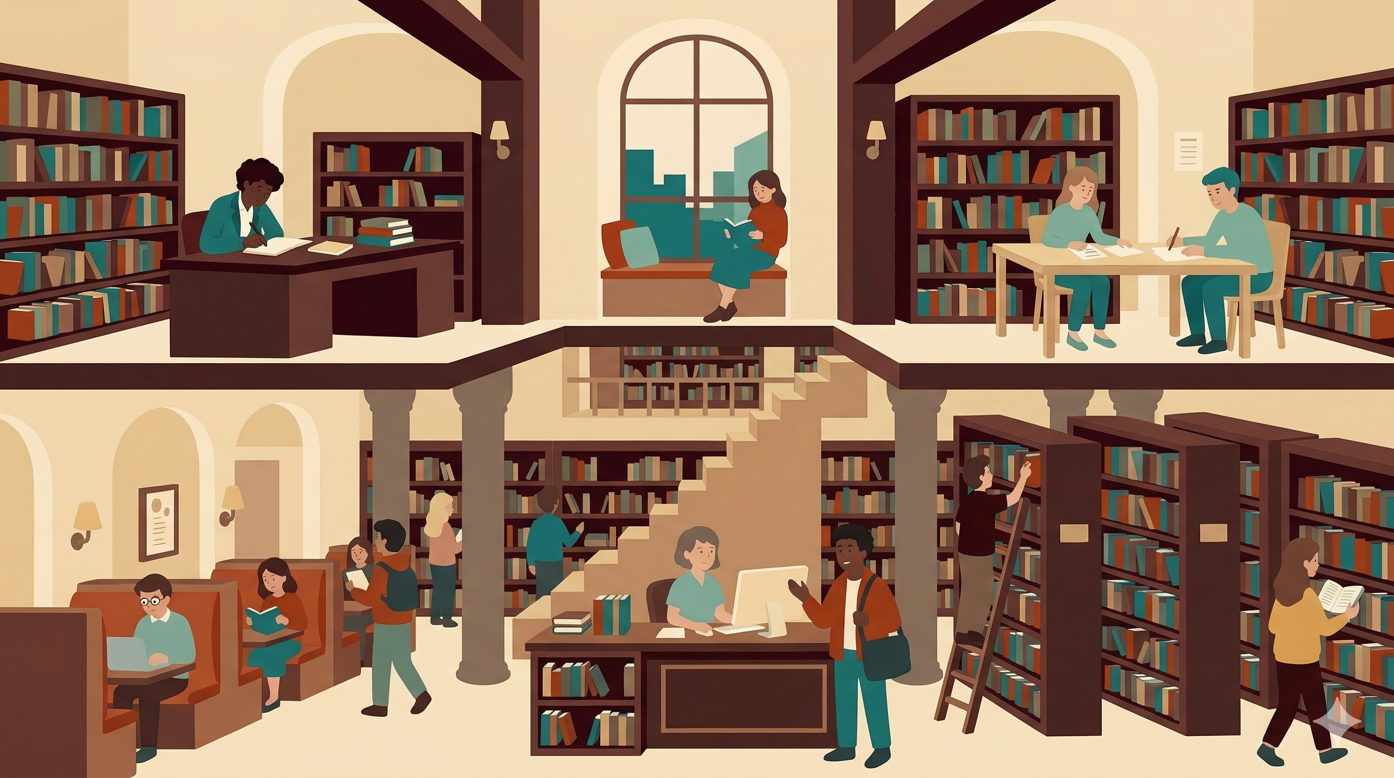 bliblib library banner